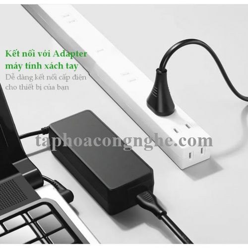 Ugreen 40311 0.5m Màu Đen Dây nguồn sạc số 8 CD159 30040311